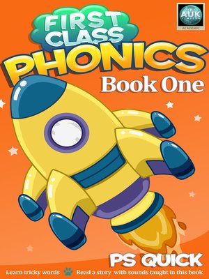 cover image of First Class Phonics, Book 1
